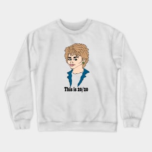 BARBARA WALTERS FAN ART Crewneck Sweatshirt